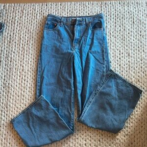 Levis women’s ribcage wide leg jeans